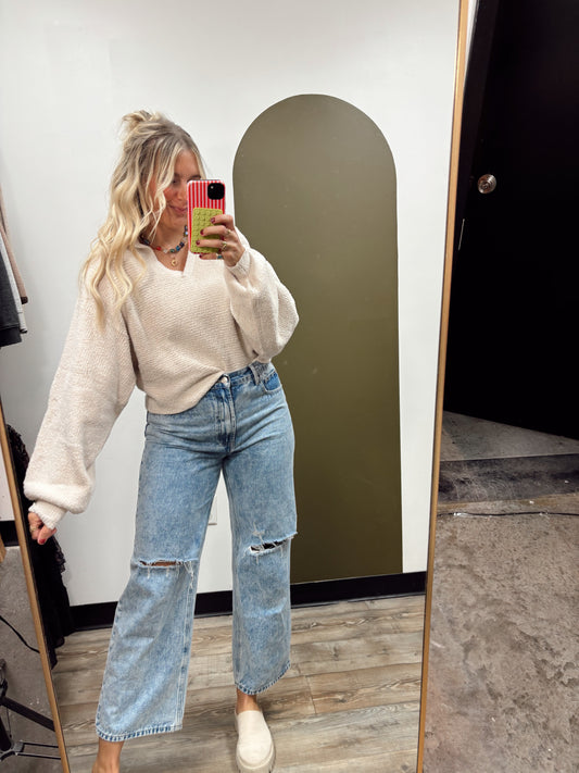 Softest Ever Sweater (Cream)
