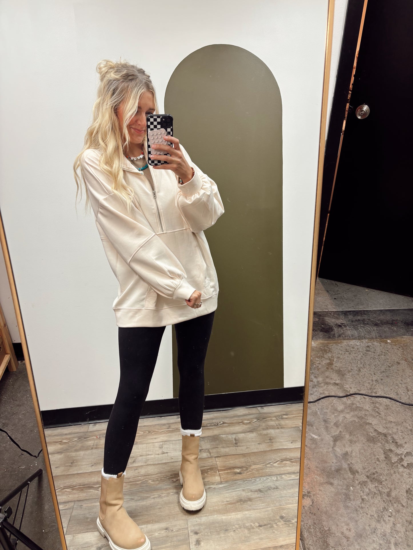Journee Pullover (Cream)