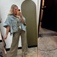 Colleen Cape Denim Jacket