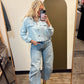 Priscilla Denim Top