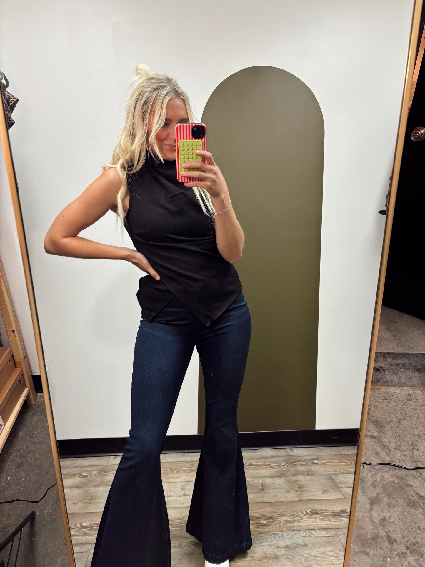 Dior Draped Top (Black)