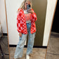 Checkermate Cardigan (Pink)