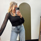 Center Of Attention Top (Black)