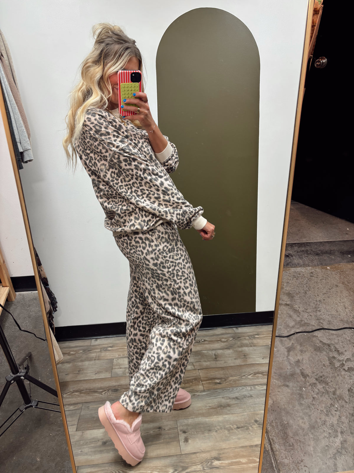 Leopard Lounge Set