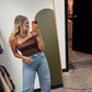 Kier One Shoulder Peek Top