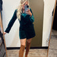 Tis The Season Romper (Emerald)