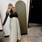 Capture The Light Maxi Skirt (Silver)