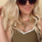Bay Cat Eye Sunglasses (Latte)