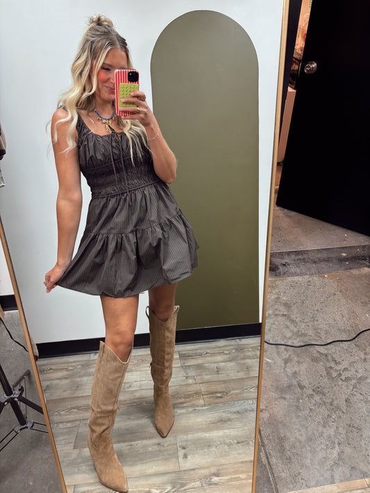 Salt Dress (Brown)