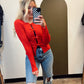 Doll Baby Bow Top (Red)