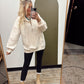 Journee Pullover (Cream)