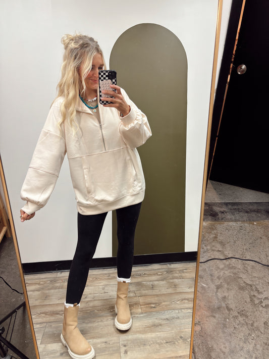 Journee Pullover (Cream)