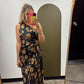 Total Eclipse Pleat Dress (Floral Print)