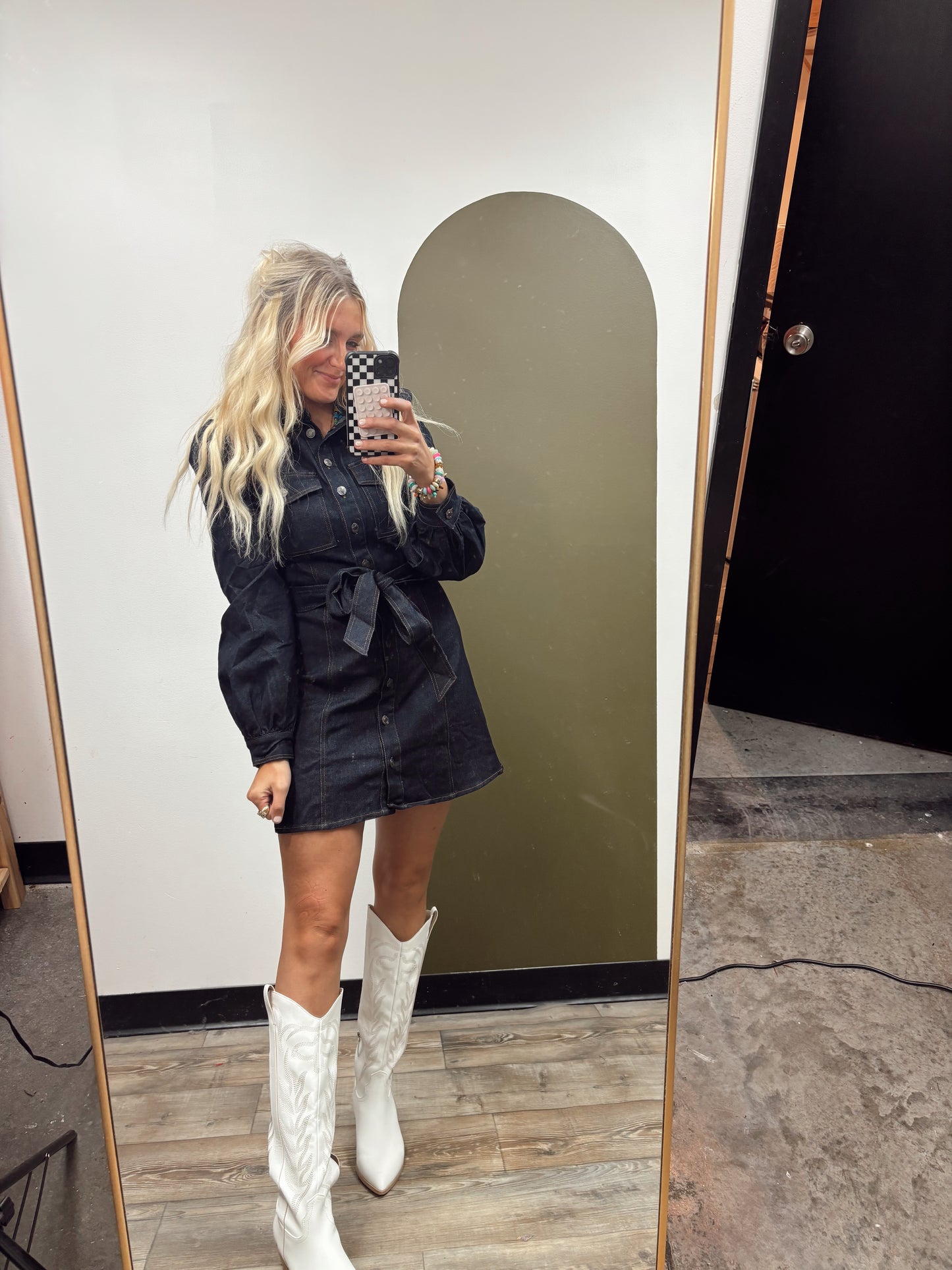 Jordyn Denim L/S Dress