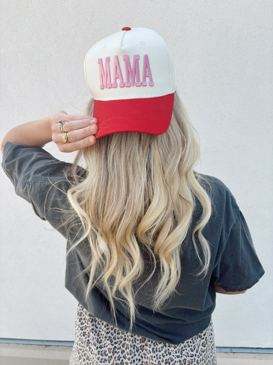 Mama Puff Trucker (Pink)