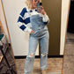 Irina Distressed Overall