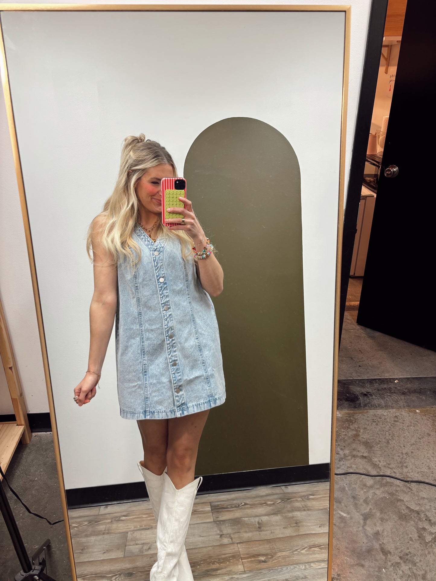 Dance The Night Denim Dress