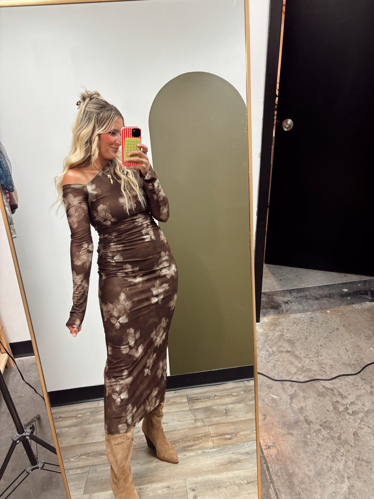 Lyra Print Maxi Dress