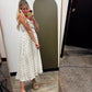 Gwyn Polka Dot Midi (Brown Dot)