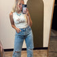 Giddy Up Tank (Cream)