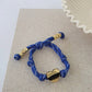 Knotty Cord Heart Bracelet
