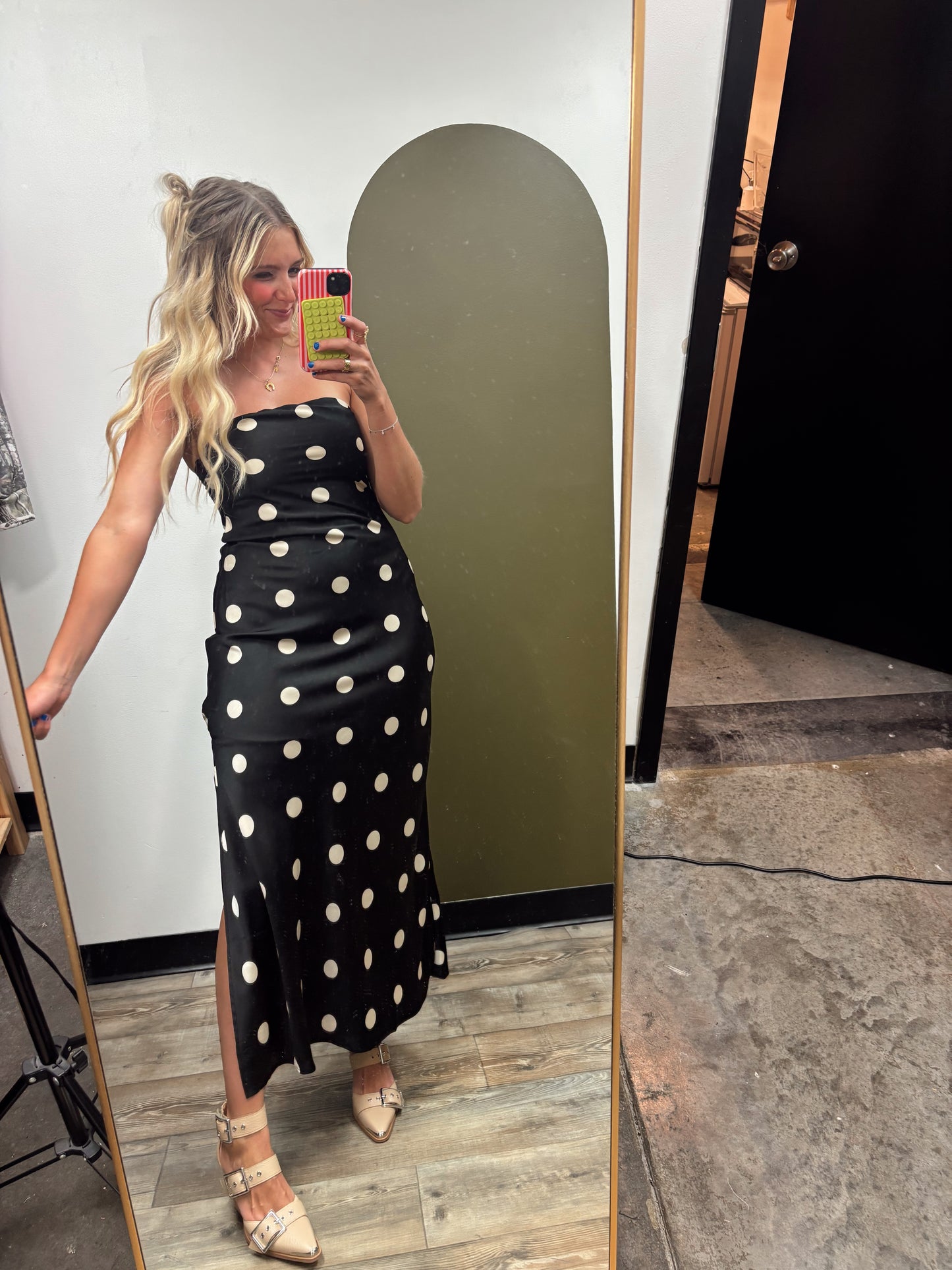 Show Stopper Polka Dot Maxi