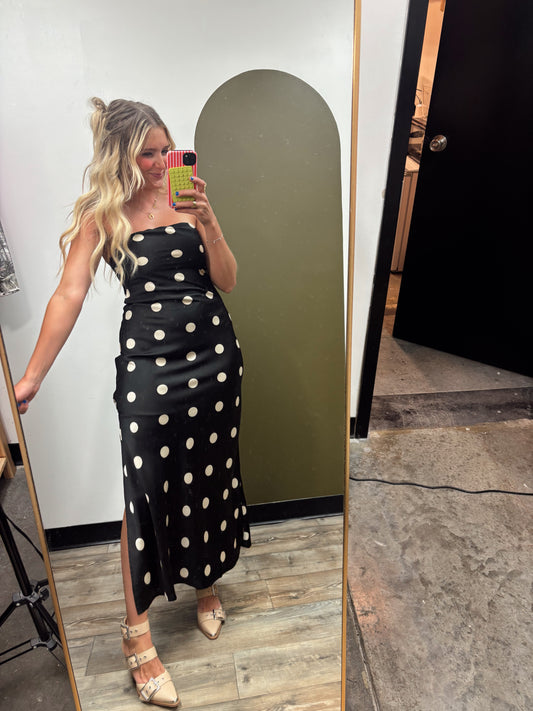 Show Stopper Polka Dot Maxi
