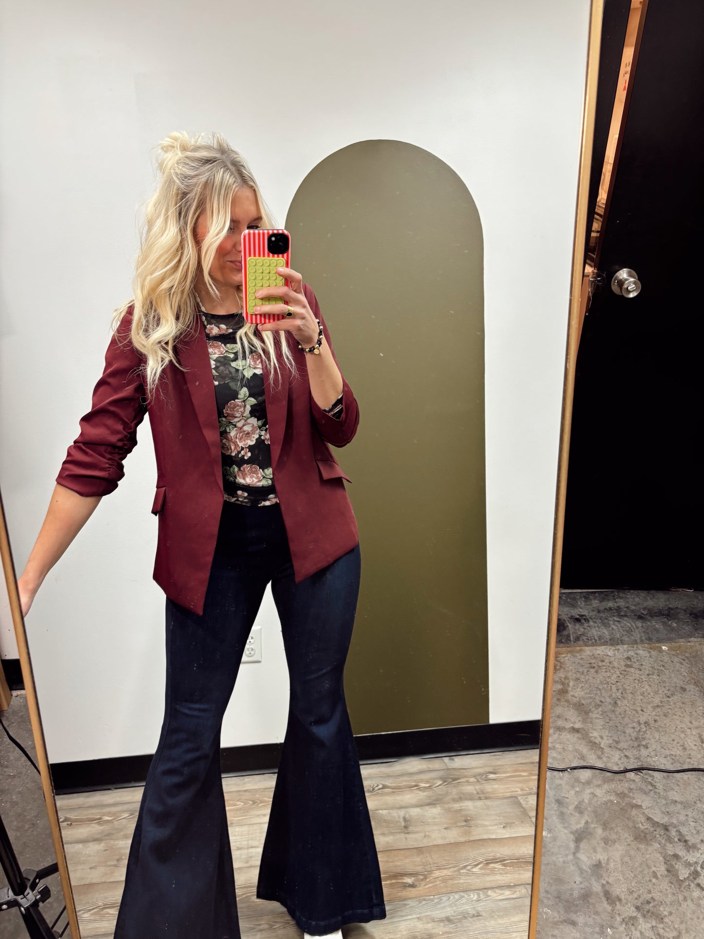 Boardroom To Bar Blazer (Plum)