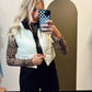 Zariah Reversible Crop Vest