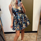 Past Midnight Floral Dress
