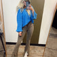 Split Flare Legging (Cocoa)