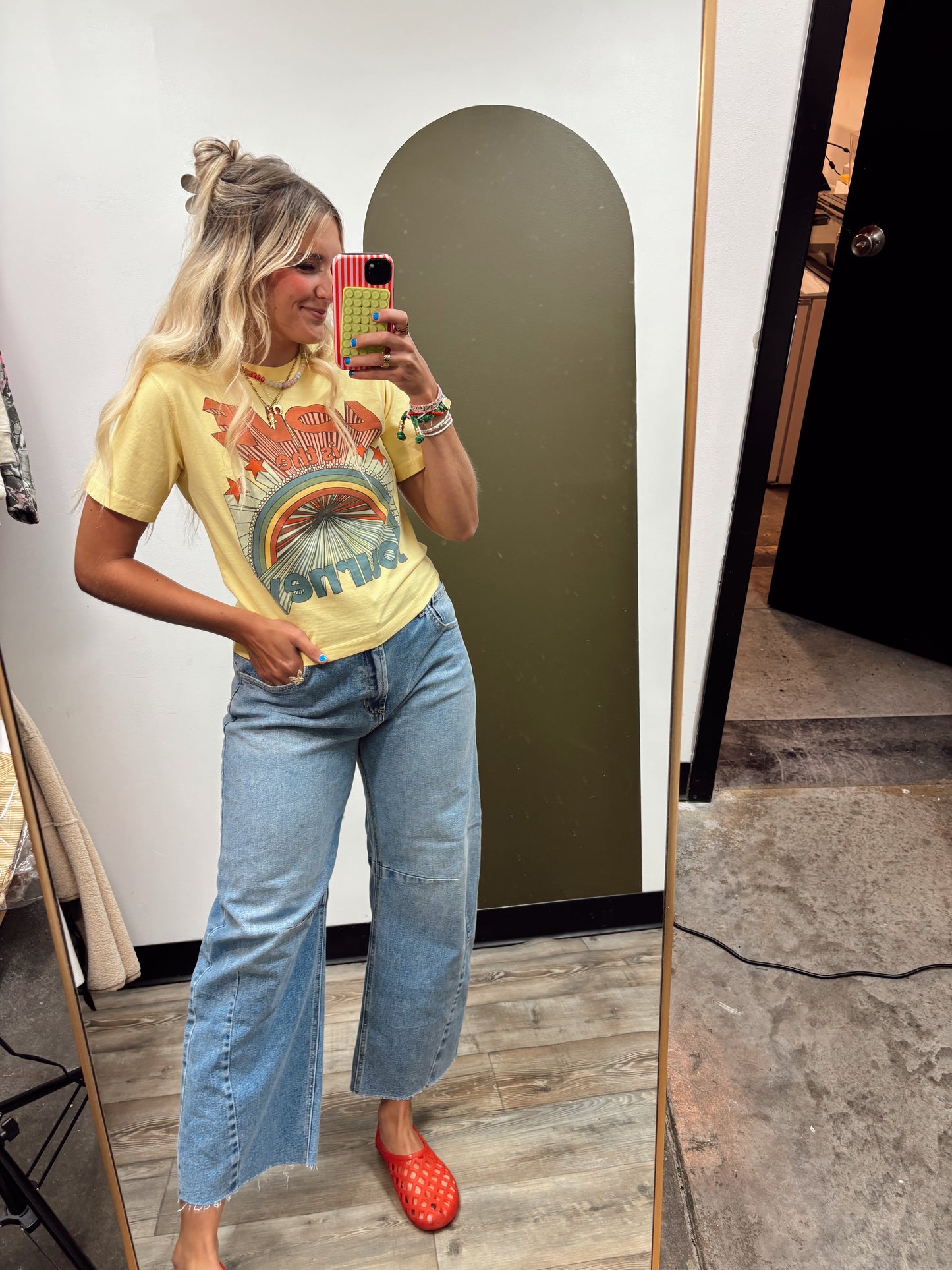 Love Is The Journey Crop Tee