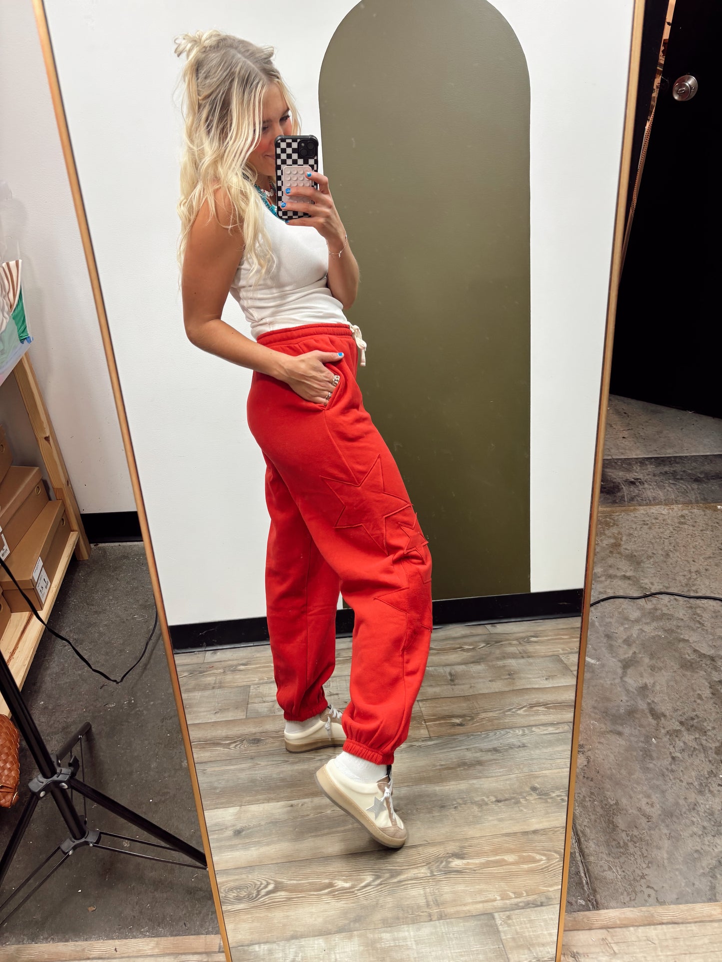 Away Game Sweat Pant (Red)