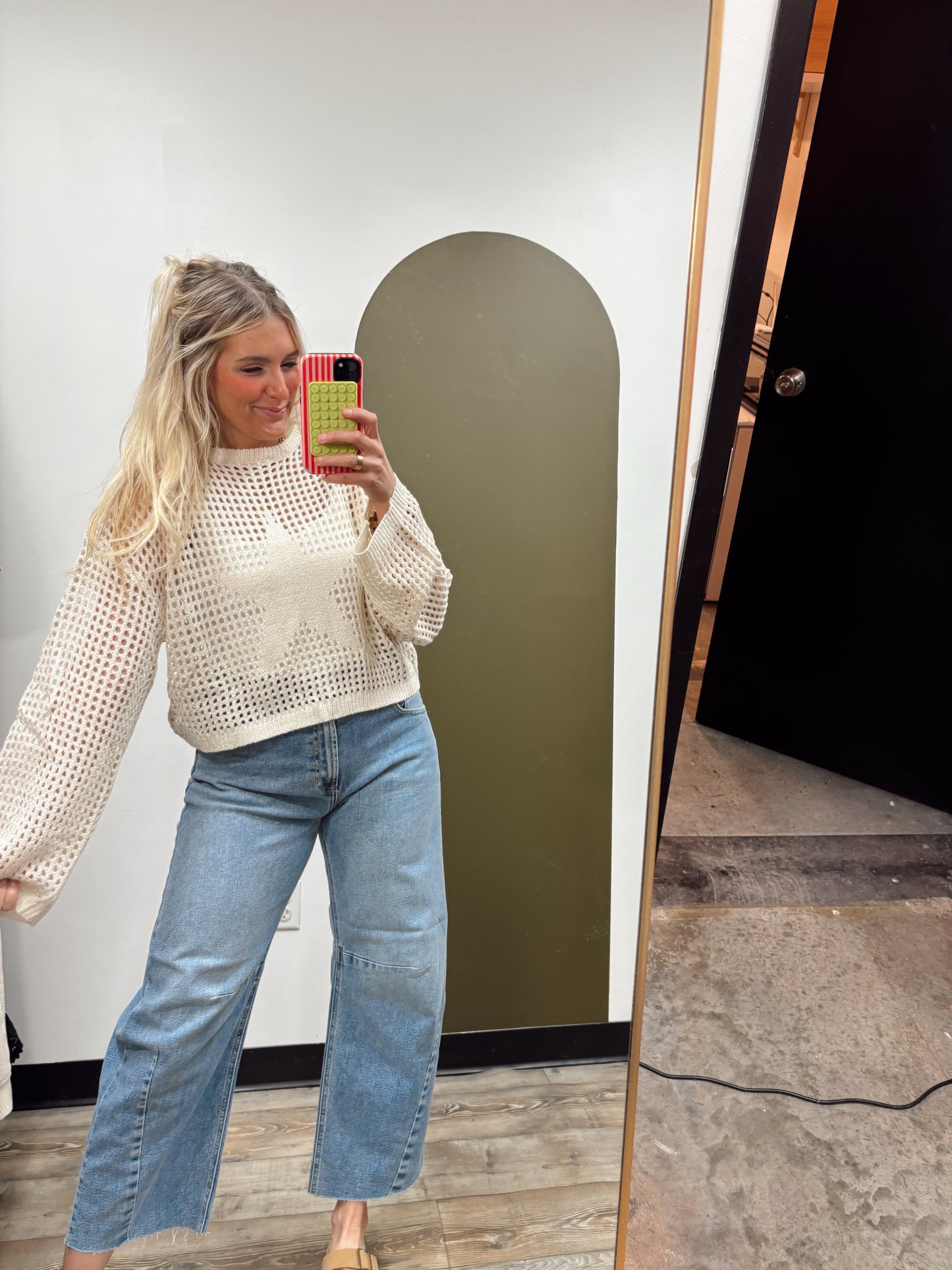 Sweet Star Sweater (Cream)