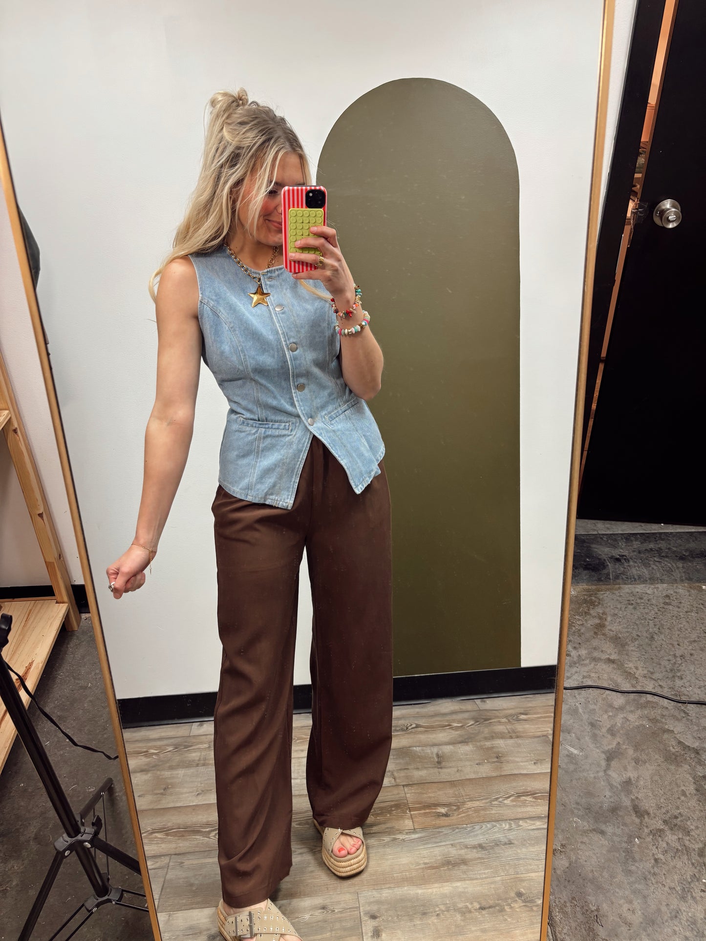 Betty Button Vest