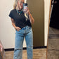 Lia Cuff Top (Black)