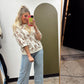 Western Theme Knit Top