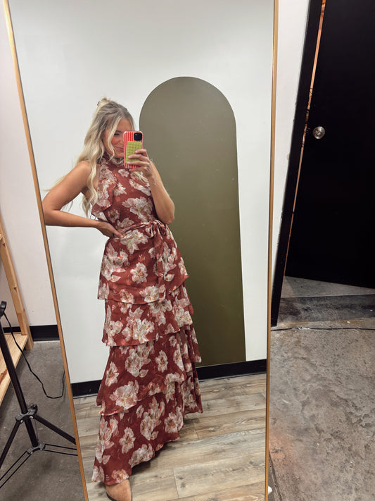 Fairy Garden Floral Maxi