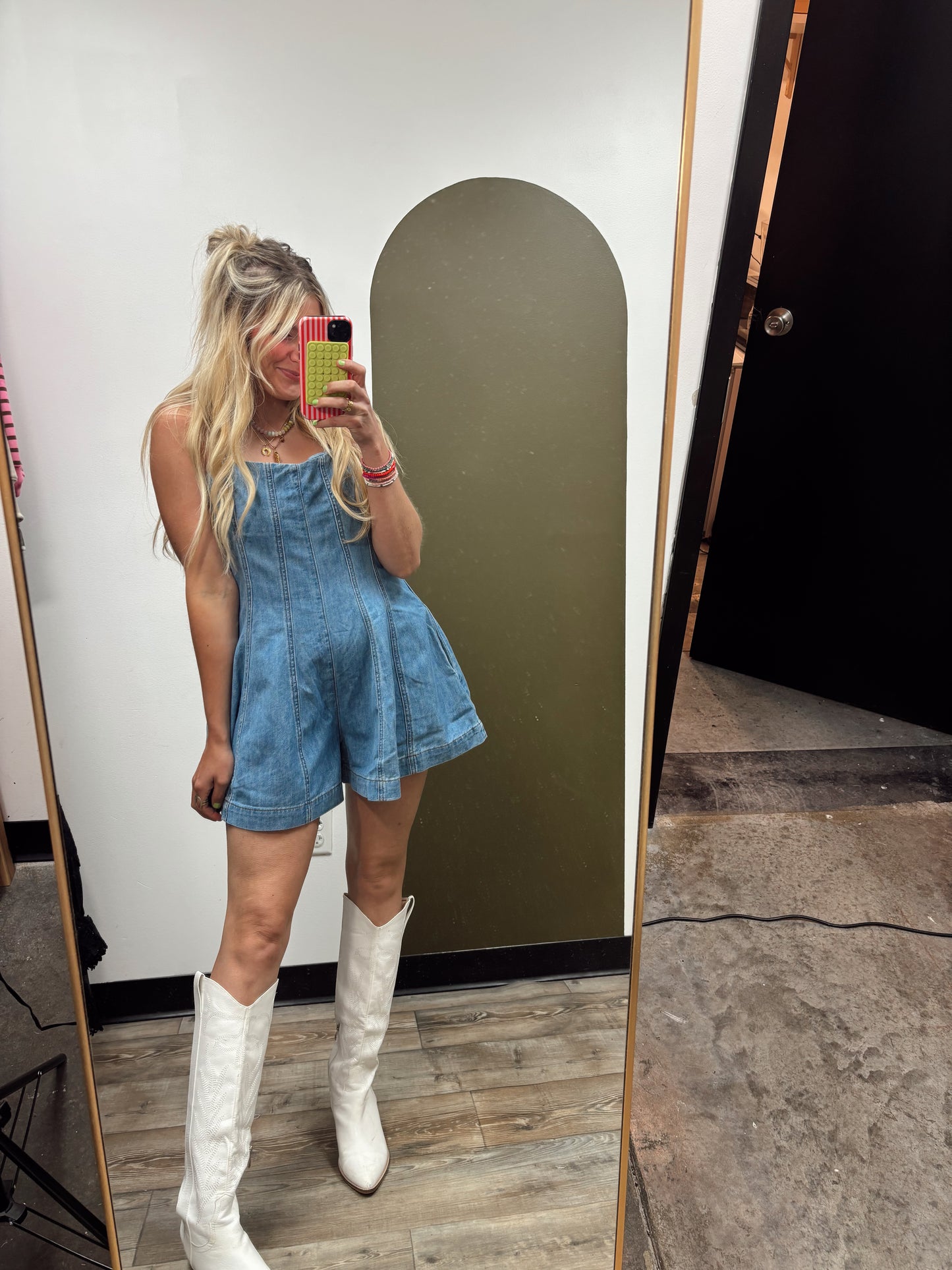 Anderson Denim Romper