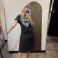 Free Bird Graphic Midi