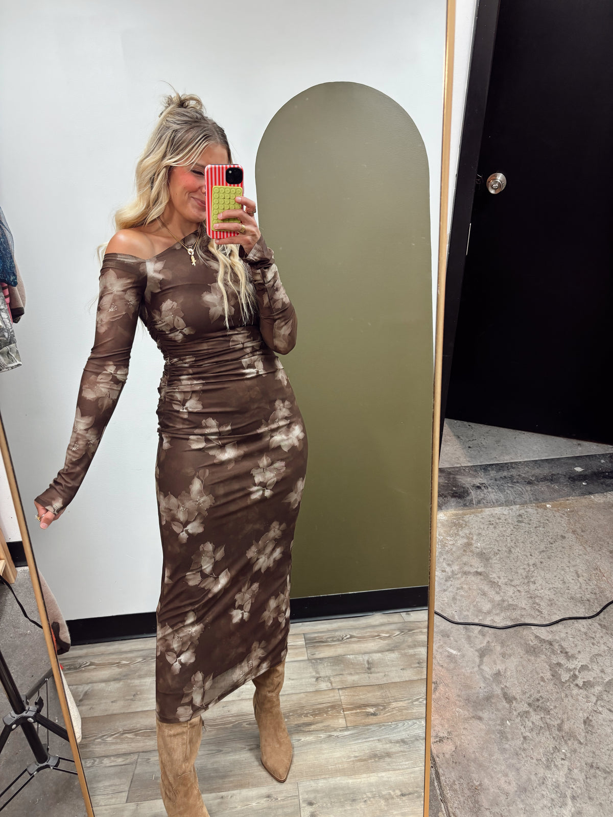 Lyra Print Maxi Dress