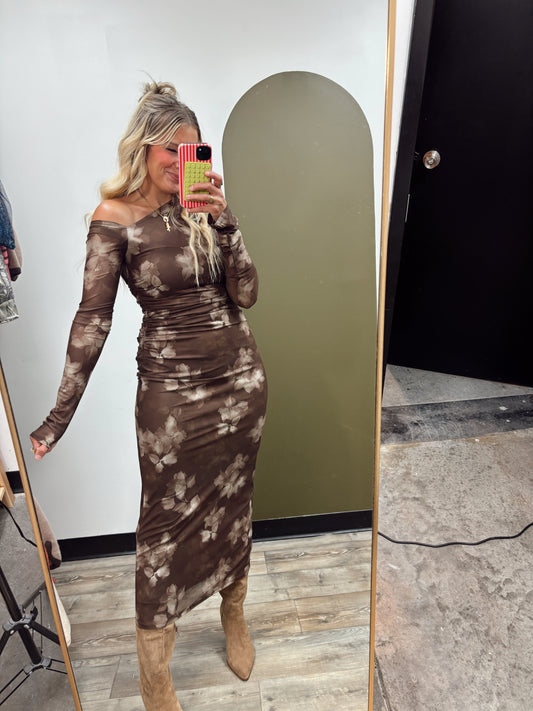 Lyra Print Maxi Dress