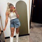Stadium Tour Denim Skort