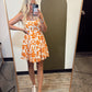 Resort Sun Mini Dress (Tangerine)