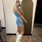 Aint Goin Down Denim Set