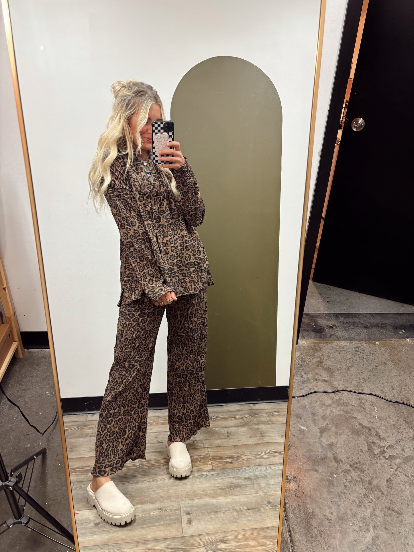 Steppin Out Leopard Set
