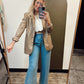 Direct Report Leather Blazer