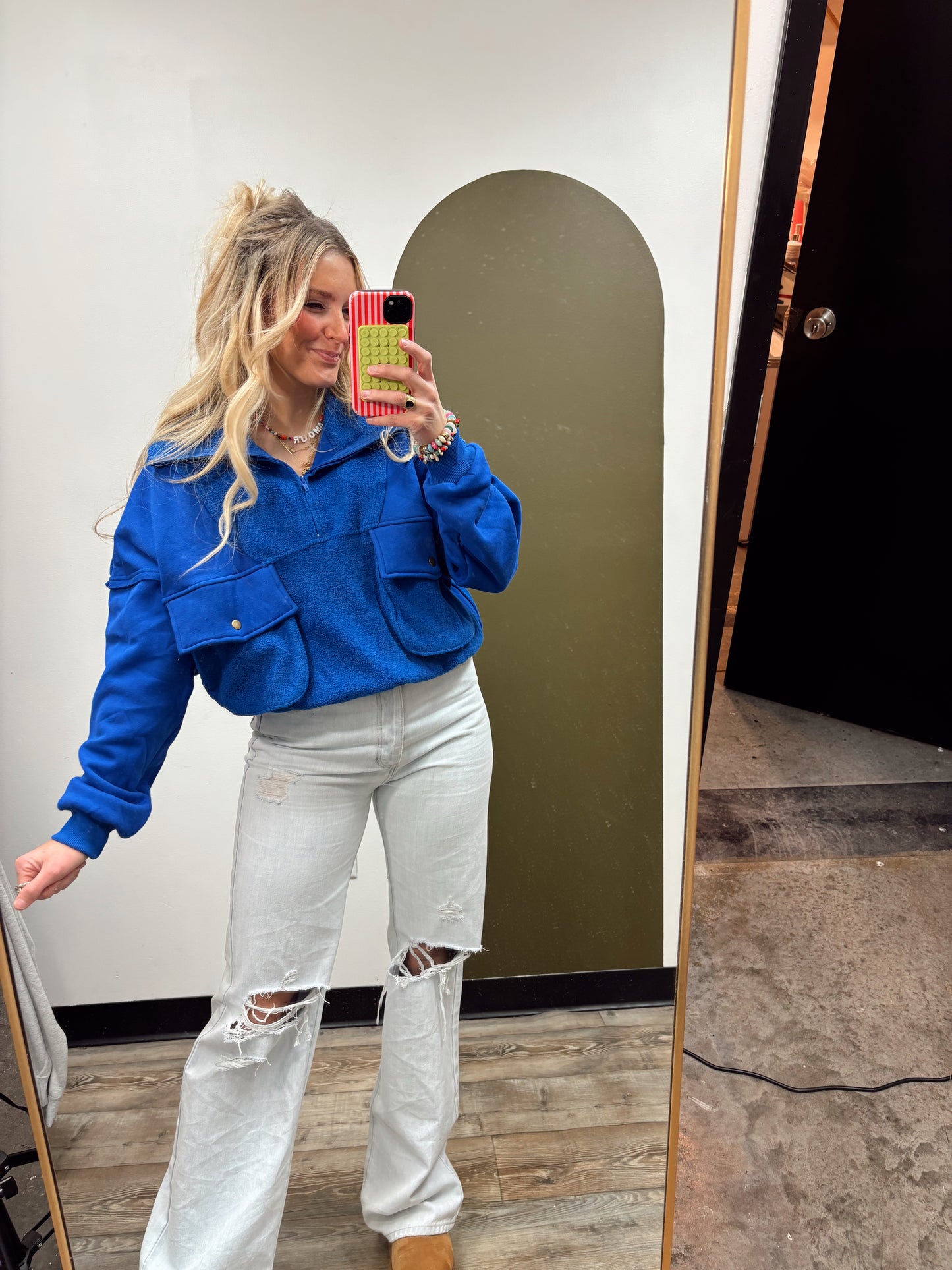 Carter Pullover (Blue)