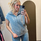 Cameron Zip Top (Blue)