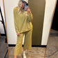 Day Off Darling Set (Chartreuse)